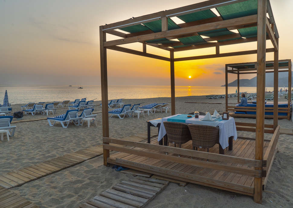 Een foto van de faciliteiten bij Azak Beach Hotel