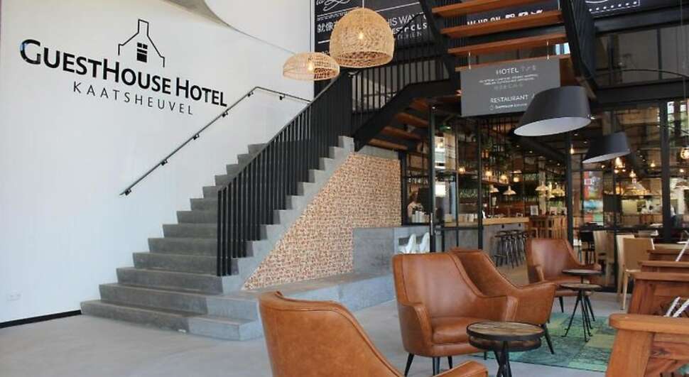 Een foto van het interieur van GuestHouse Hotel Kaatsheuvel