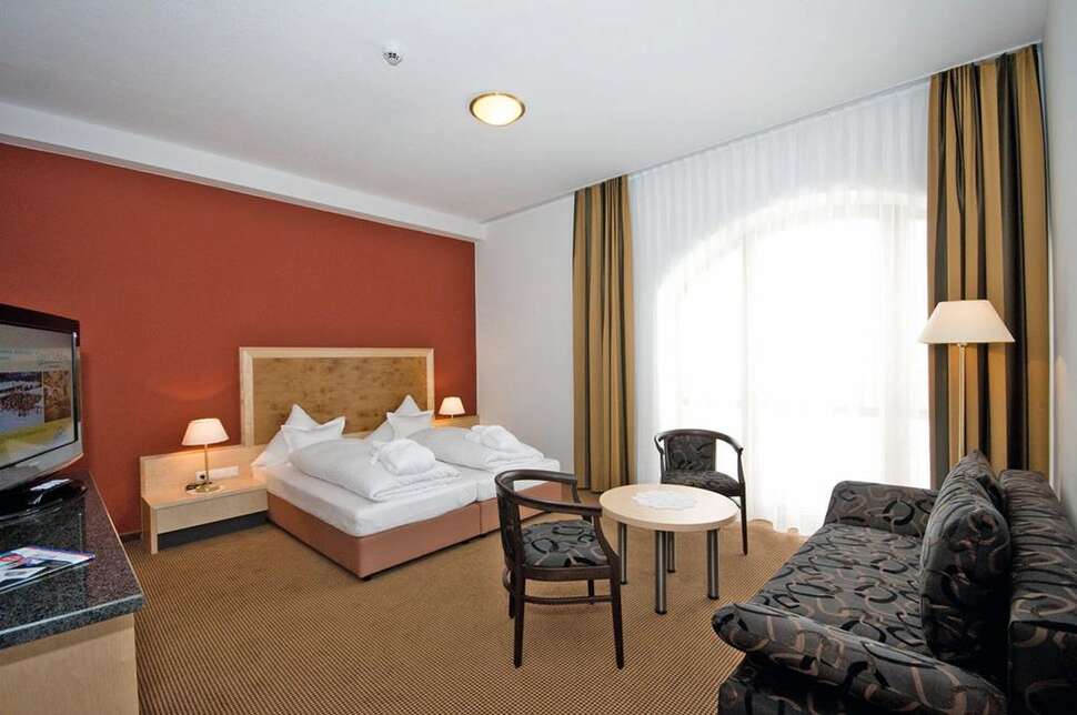 Een foto van een overzicht van Hotel Amadeus Micheluzzi