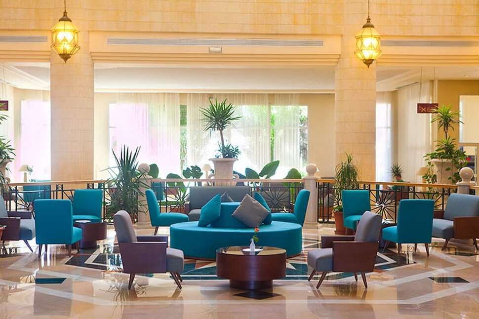 Een foto van het interieur van El Mouradi Hammamet Resort
