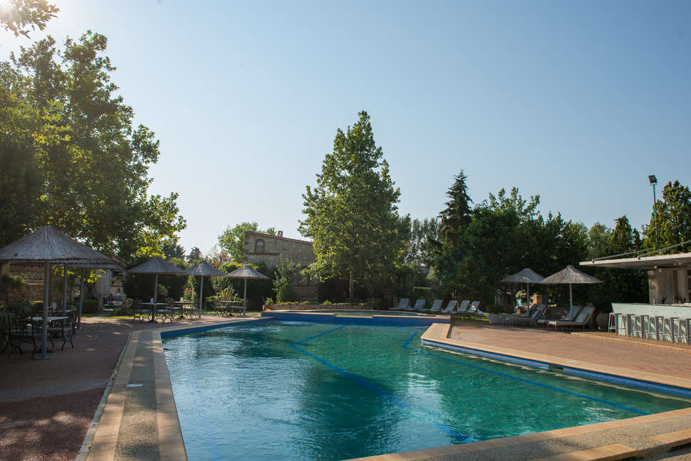 Ein Foto vom Pool im Petrino Eco Village