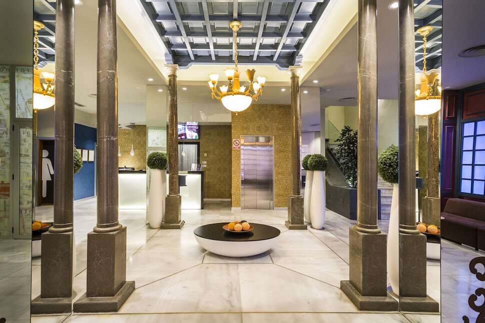 Een foto van het interieur van Hotel Comfort Dauro 2