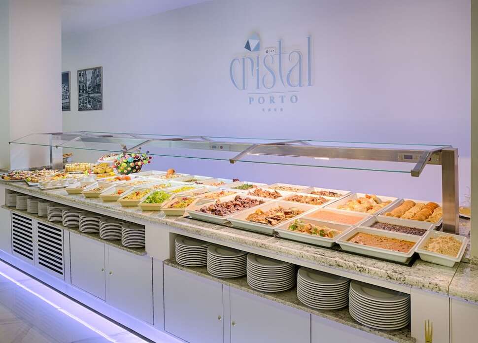 Ein Foto von den Einrichtungen im Hotel Cristal Porto