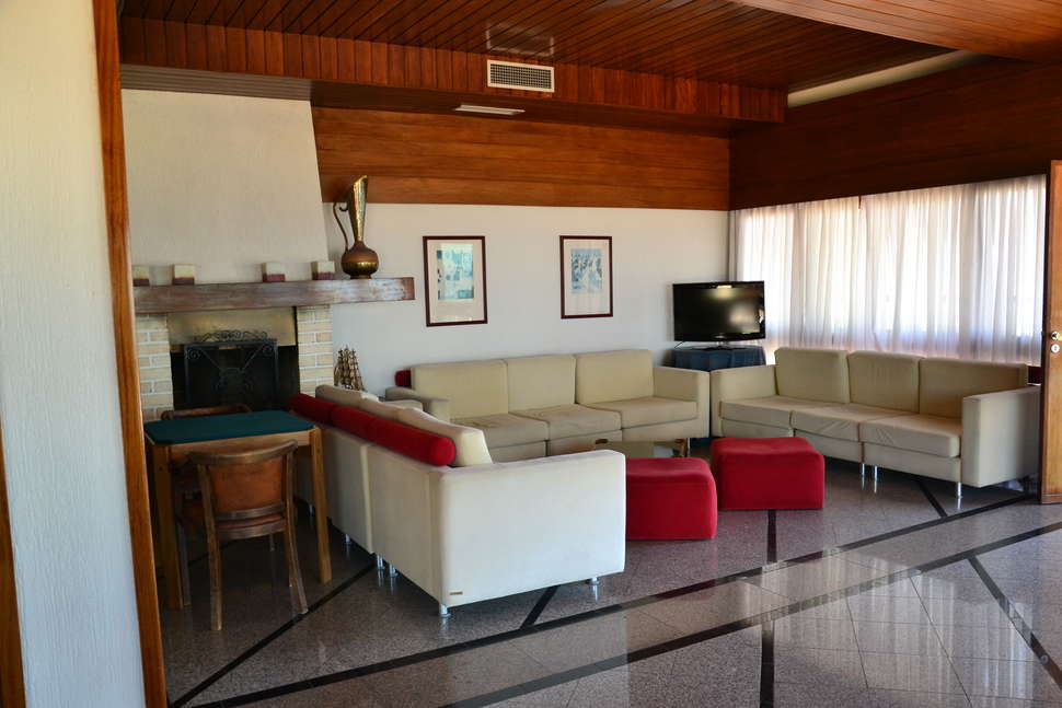 Een foto van het interieur van Hotel Santo Andre