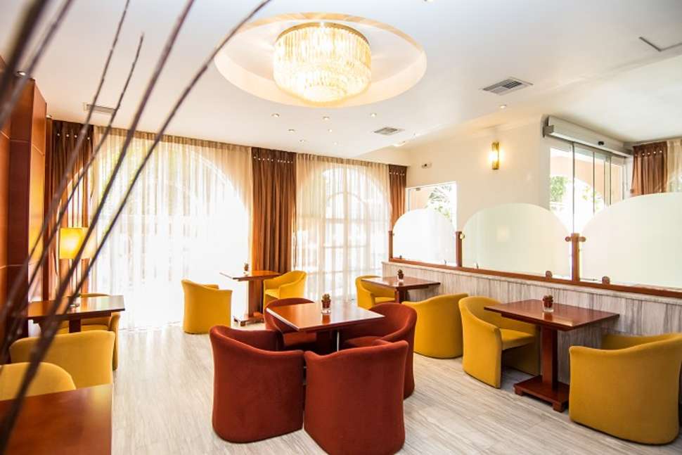 Een foto van het interieur van Palatino Hotel Zakynthos