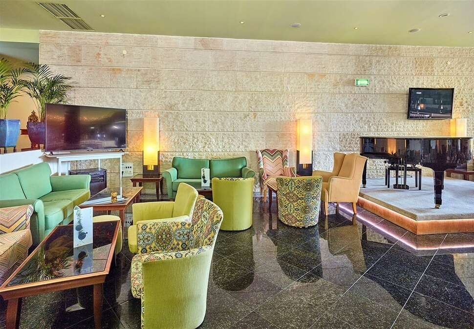 Een foto van het interieur van Hotel Baia Grande