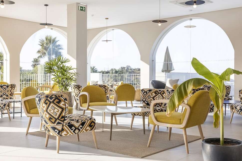 Een foto van het interieur van Eden Villas & Appartementen