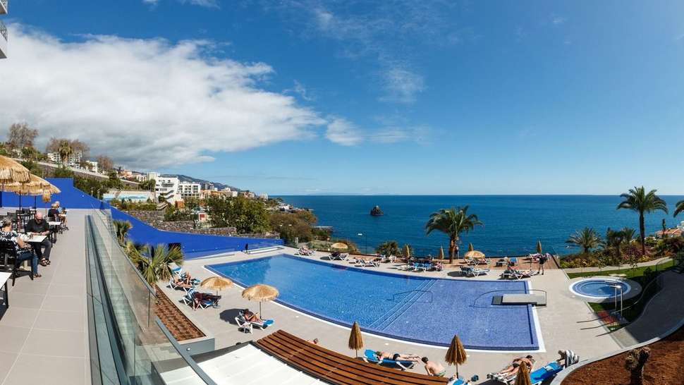 Een foto van een overzicht van Hotel Baia Azul