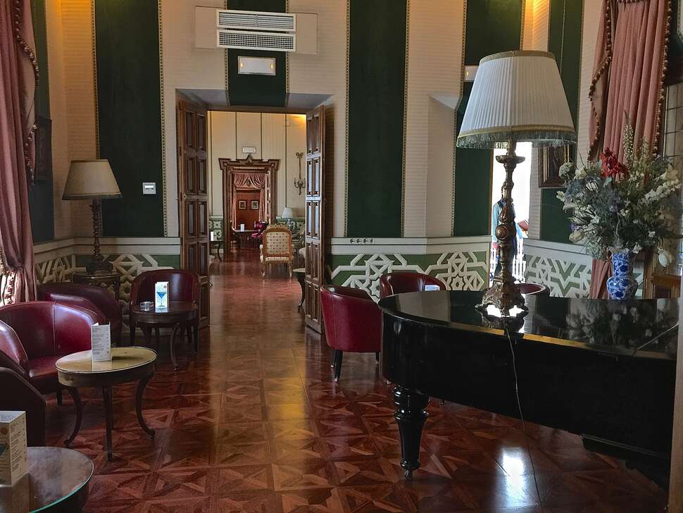 Een foto van het interieur van Hotel Las Casas de la Juderia