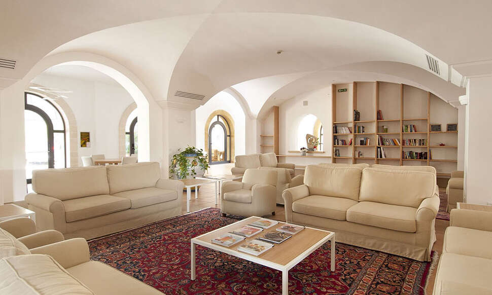 Een foto van het interieur van Tenuta Moreno