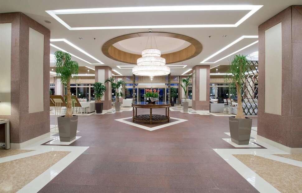 Een foto van het interieur van Xanadu Resort Hotel