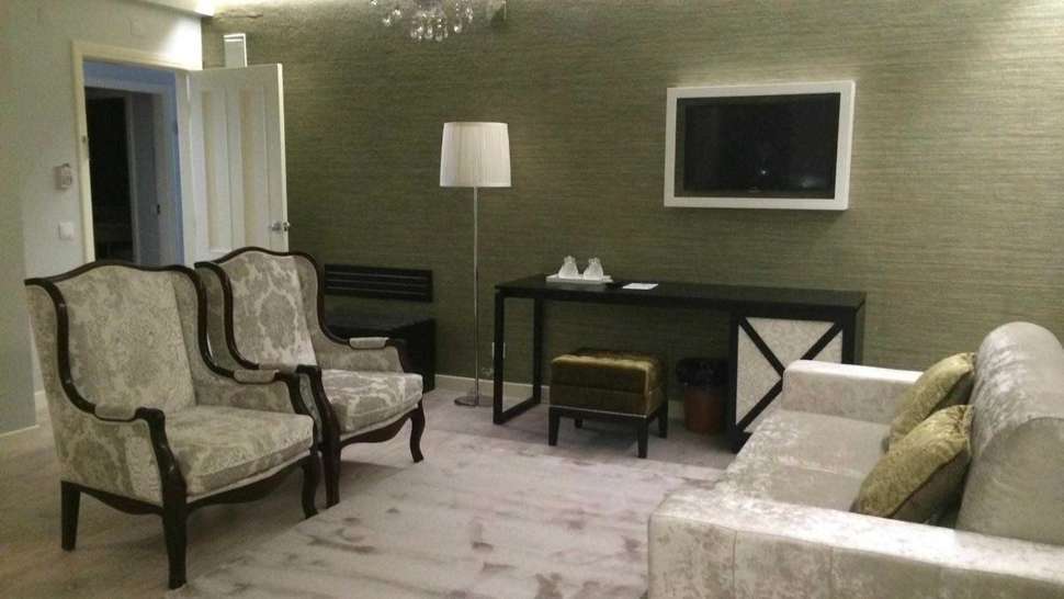 Een foto van het interieur van Josefa D Obidos Hotel