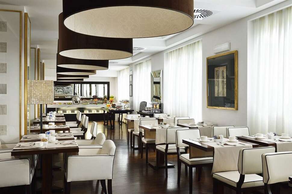 Ein Foto von den Einrichtungen im Hotel Pulitzer Roma