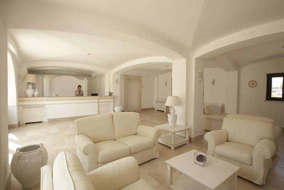 Ein Foto vom Innenbereich im Borgobianco Resort & Spa