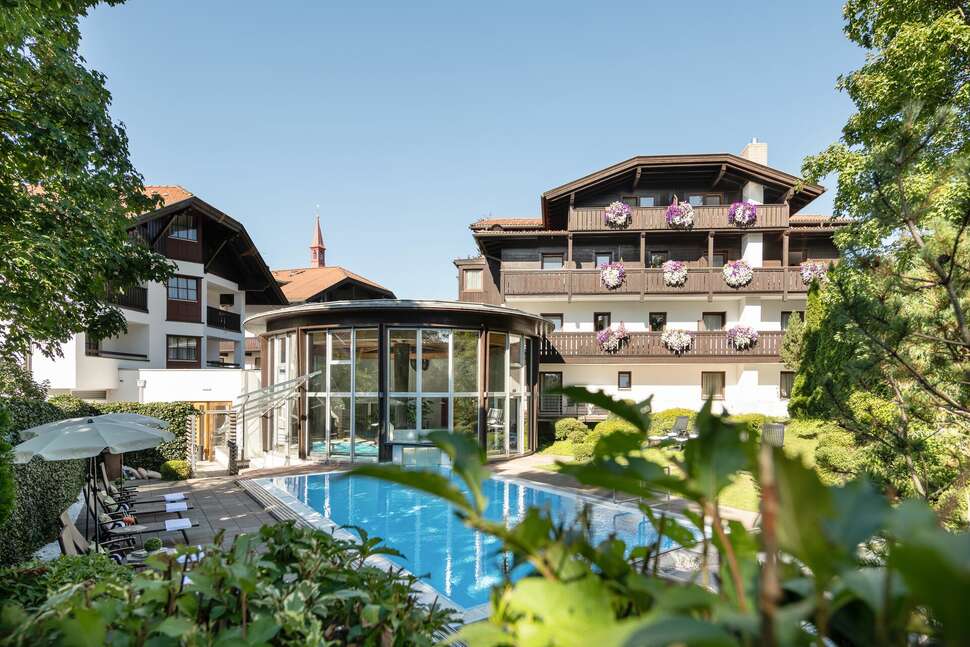 Een foto van de buitenkant van Hotel Bon Alpina