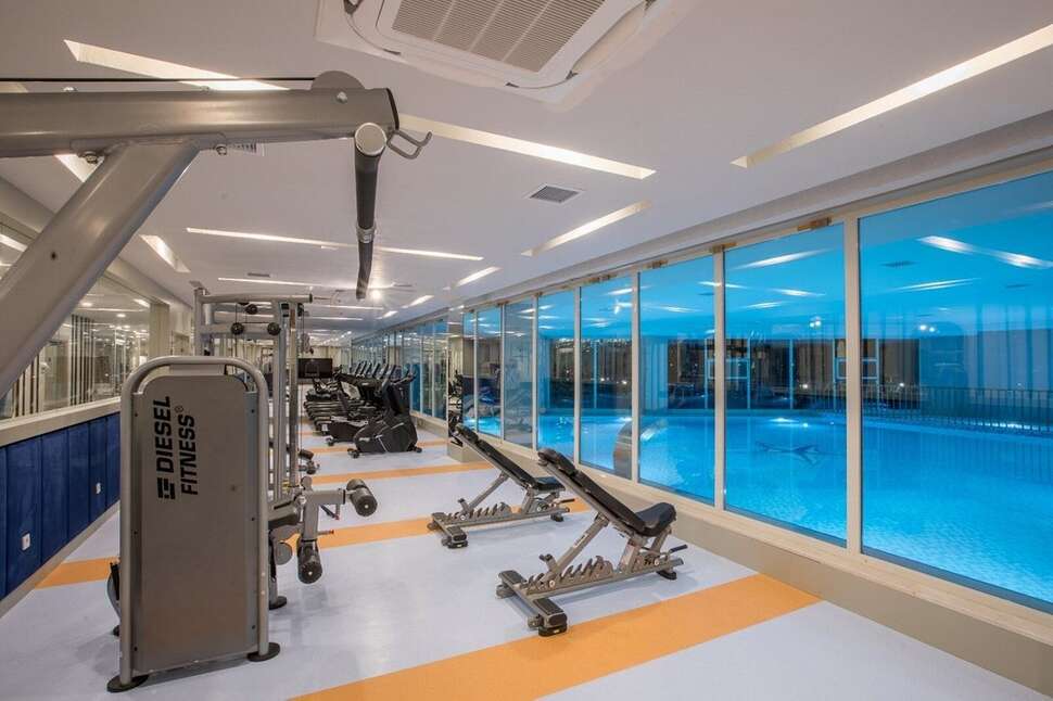 Een foto van de faciliteiten bij Maxeria Blue Didyma