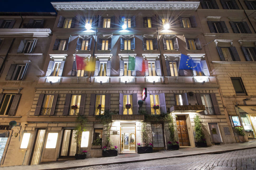 Een foto van Hotel Cecil Rome