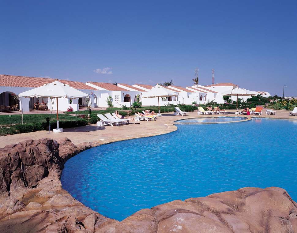 Een foto van een overzicht van Sheraton Sharm Resort Villas & Spa