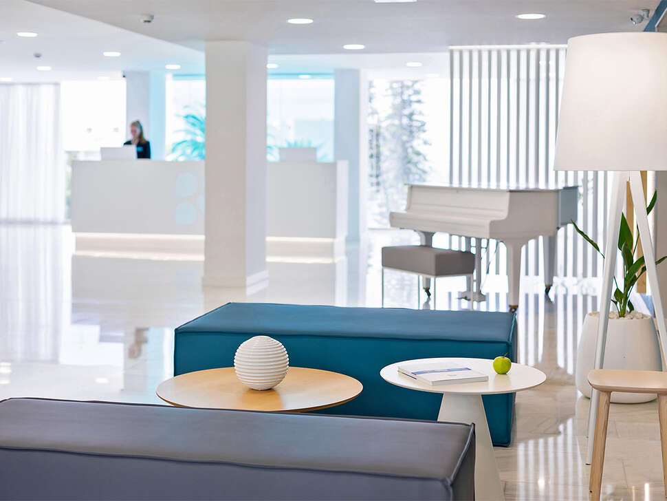 Een foto van het interieur van Blue Sea Interpalace