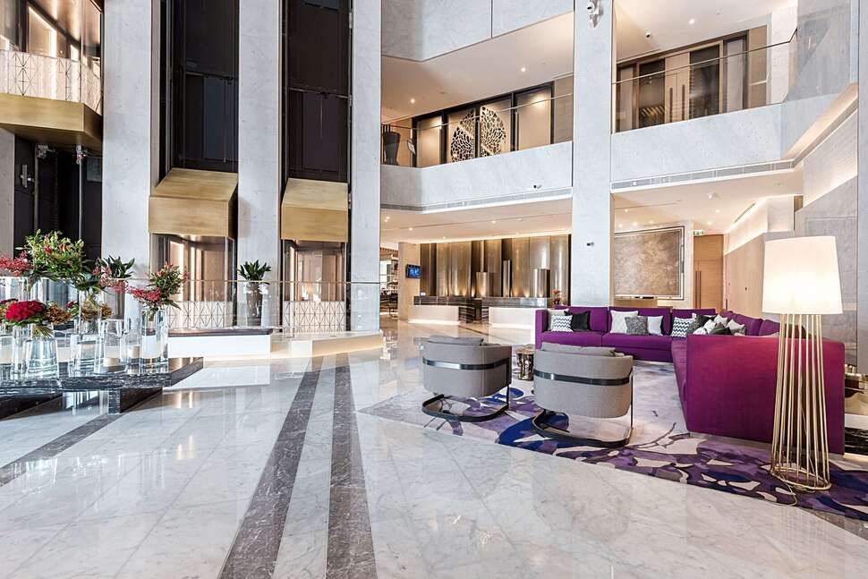 Ein Foto vom Innenbereich im Al Bandar Rotana Creek