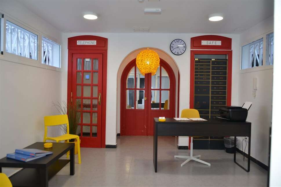 Een foto van het interieur van Appartementen Guatiza