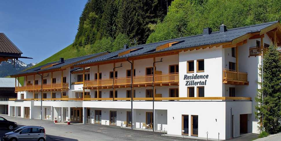 Een foto van een overzicht van Residence Zillertal