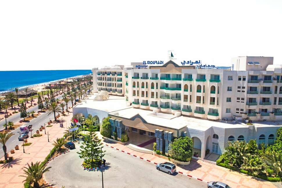 Een foto van de buitenkant van El Mouradi Hammamet Resort