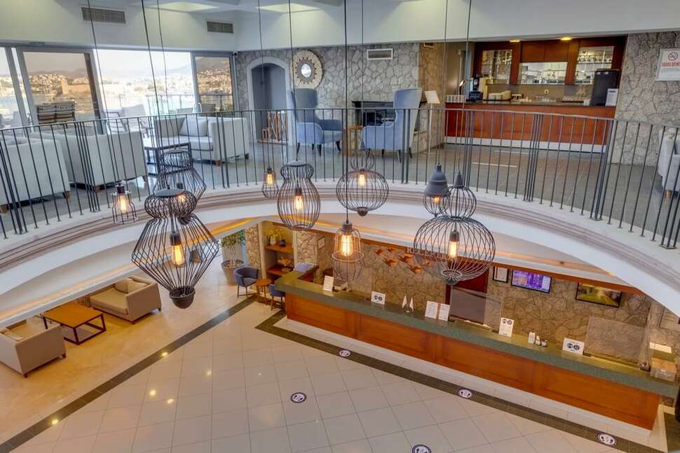 Een foto van het interieur van Diamond of Bodrum