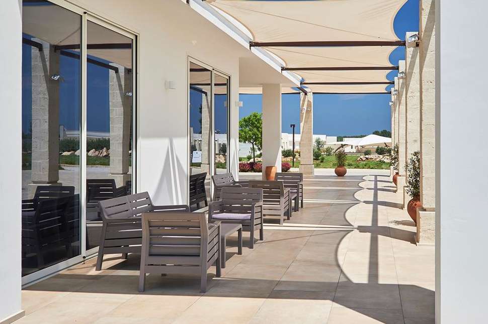 Een foto van de faciliteiten bij Relais Masseria Le Cesine