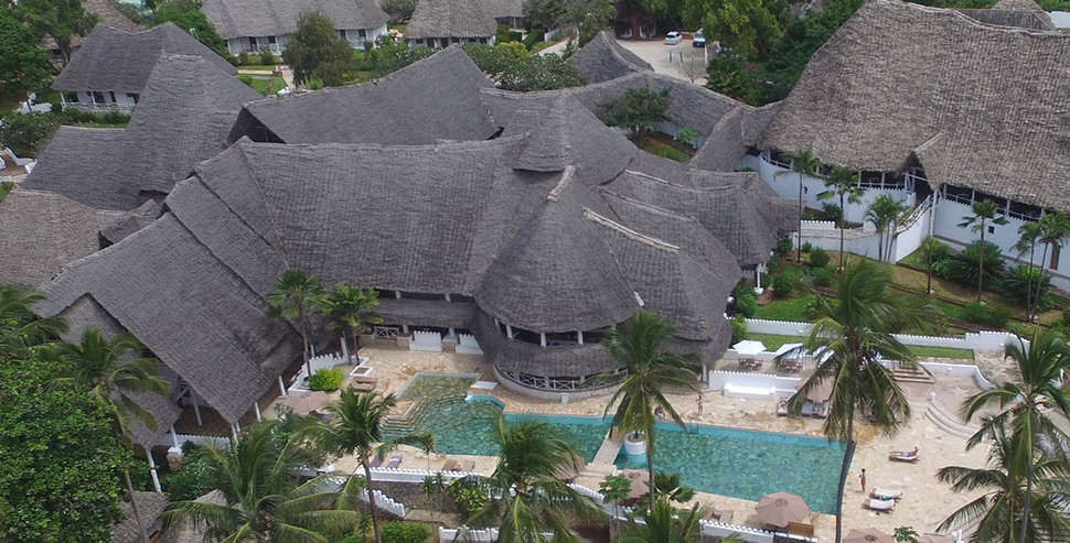 Een foto van een overzicht van Diamonds Mapenzi Beach
