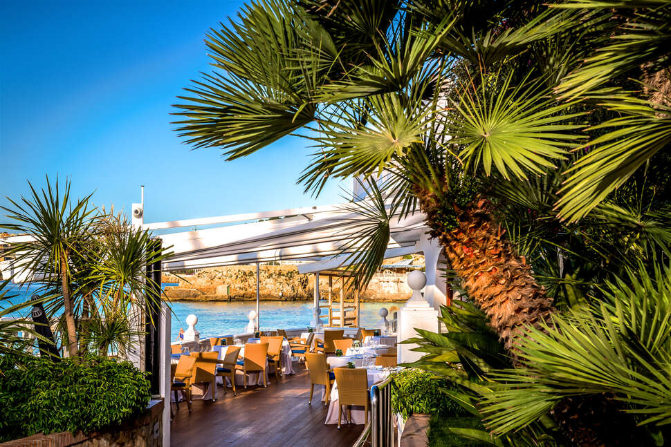 Een foto van het terras bij Hotel Nixe Palace