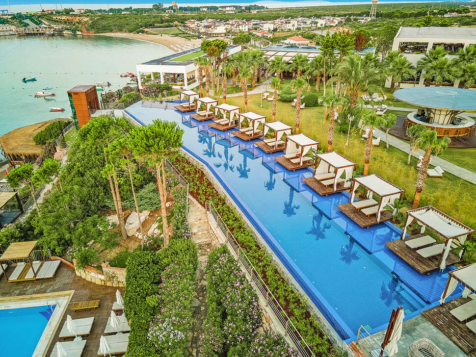 Een foto van het zwembad bij Laur Hotels Experience & Elegance