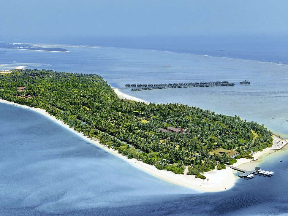 Een foto van de buitenkant van Villa Park Sun Island