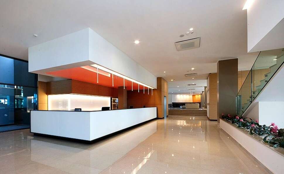 Een foto van het interieur van Hotel Materada Plava Laguna