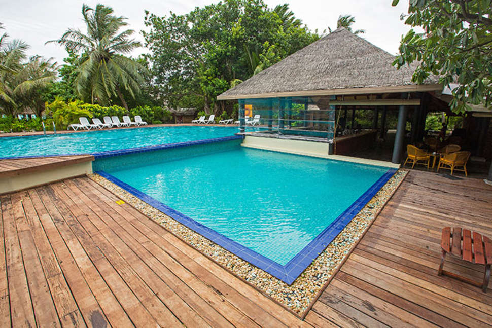 Een foto van het zwembad bij Adaaran Select Hudhuran Fushi