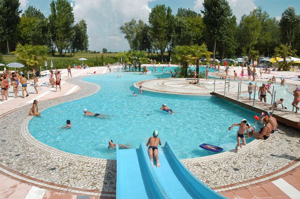 Een foto van een overzicht van Camping Laguna Village