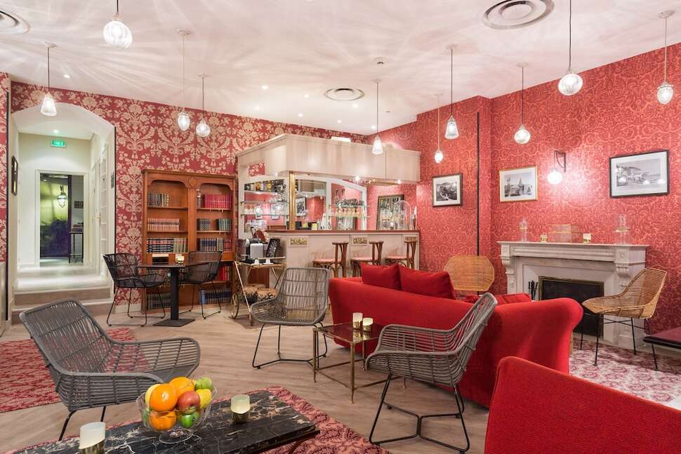 Een foto van de faciliteiten bij Hotel Le Grimaldi