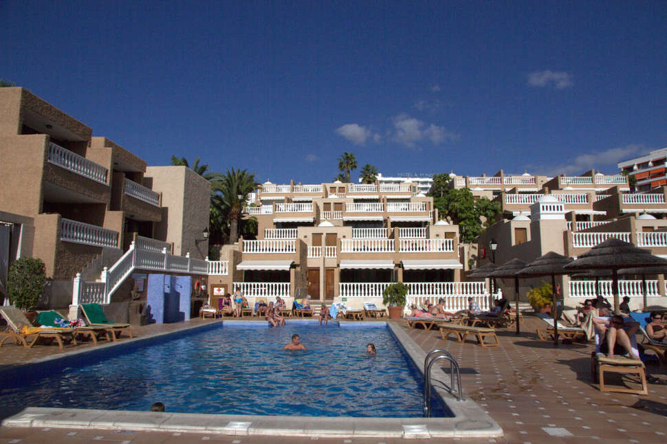 Ein Foto vom Pool im Parque de las Americas