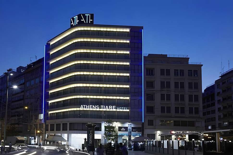 Een foto van de buitenkant van Athens Tiare