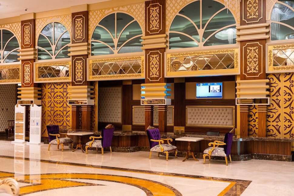 Een foto van het interieur van Hotel Oz Side Premium