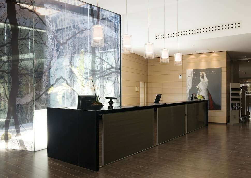 Een foto van het interieur van Eurostars Palace