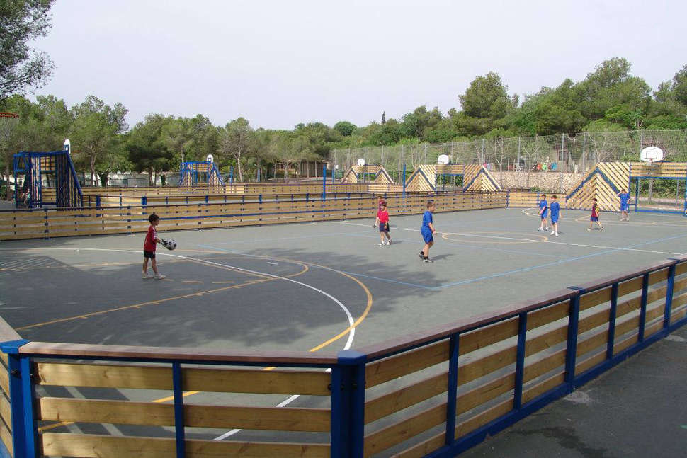 Een foto van de faciliteiten bij Camping Vilanova Park