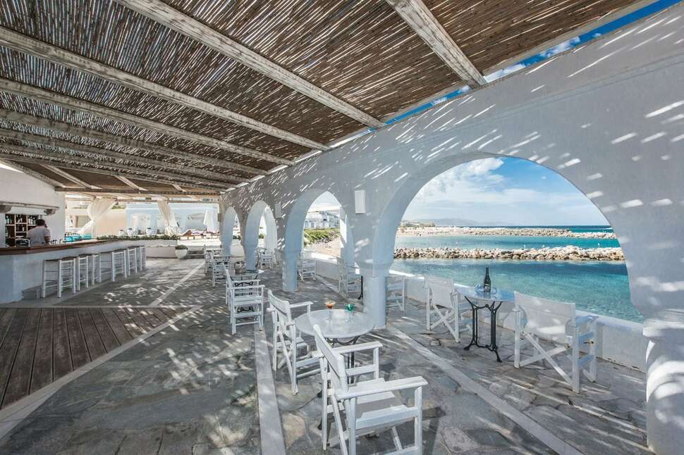 Een foto van de faciliteiten bij Knossos Beach Bungalows & Suites