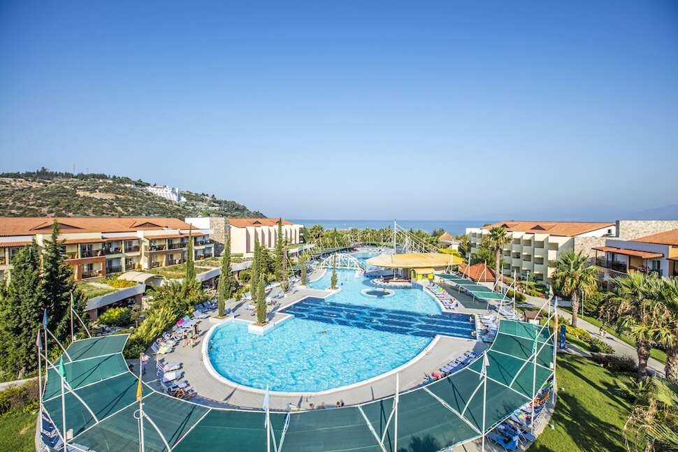 Een foto van het zwembad bij Aqua Fantasy Aquapark Hotel & Spa