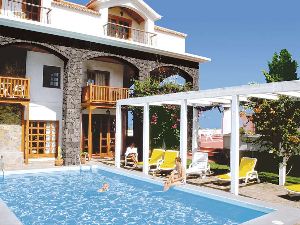Ein Foto von einer Übersicht des Hotel La Palma Romantica
