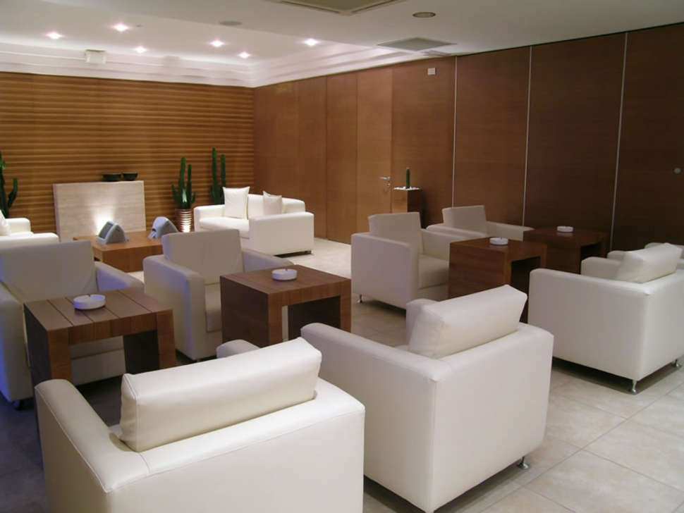 Een foto van het interieur van Hotel Panoramic Rimini