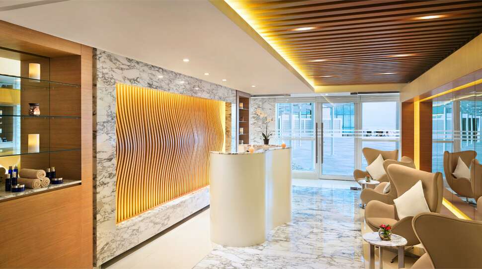 Ein Foto vom Innenbereich im DoubleTree by Hilton Hotel Dubai Jumeirah Beach