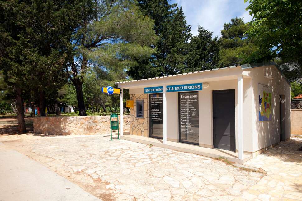 Een foto van de faciliteiten bij Bluesun Camp Paklenica