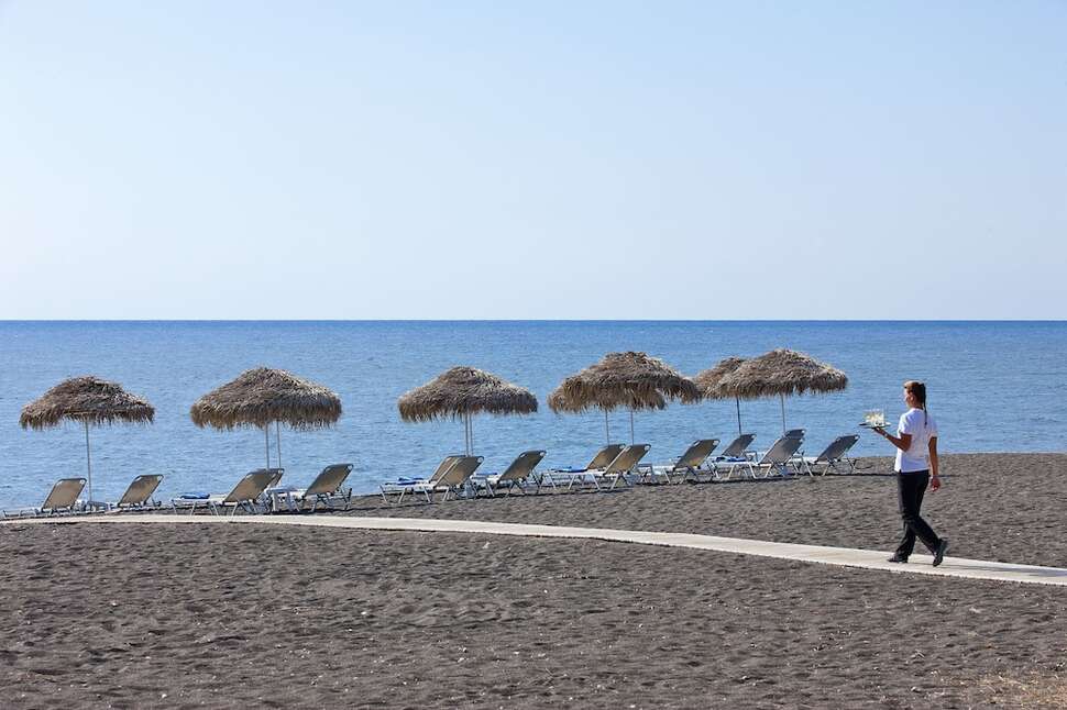 Een foto van het strand bij Santo Miramare Resort