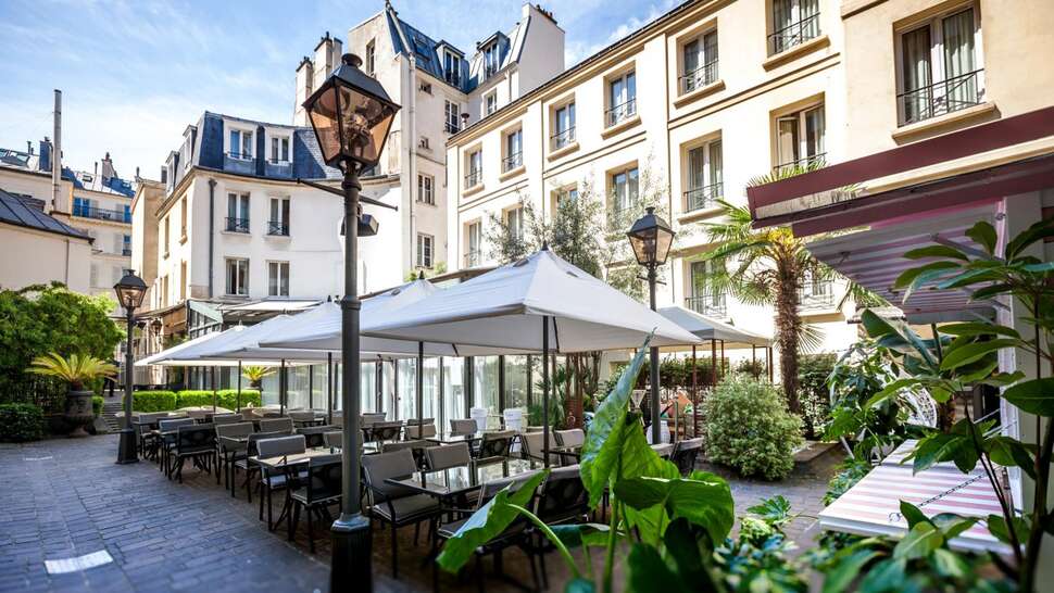 Een foto van Hotel Les Jardins du Marais